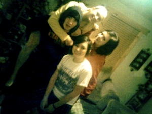 Brayelle, Noah, jenny og meg